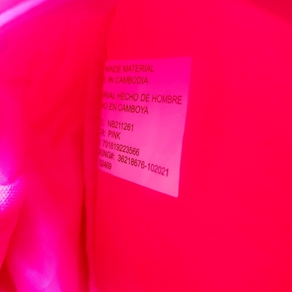 Barbie pink/orange classic fanny pack park pack  small with pockets no band name - Picture 5 of 8